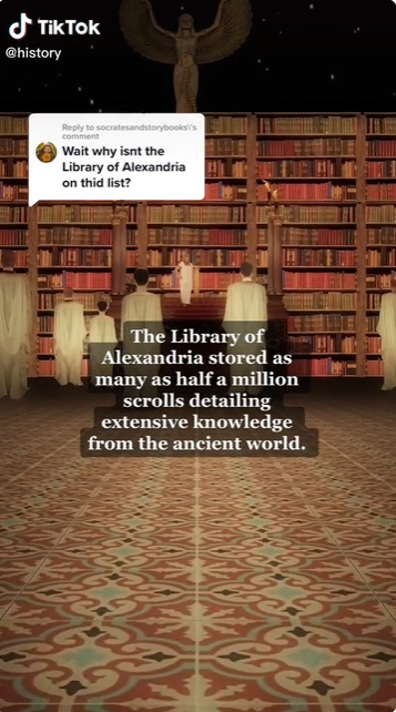 Library of Alexandria by History