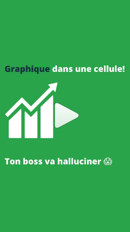 Graphique dans une cellule - Tutosurexcel