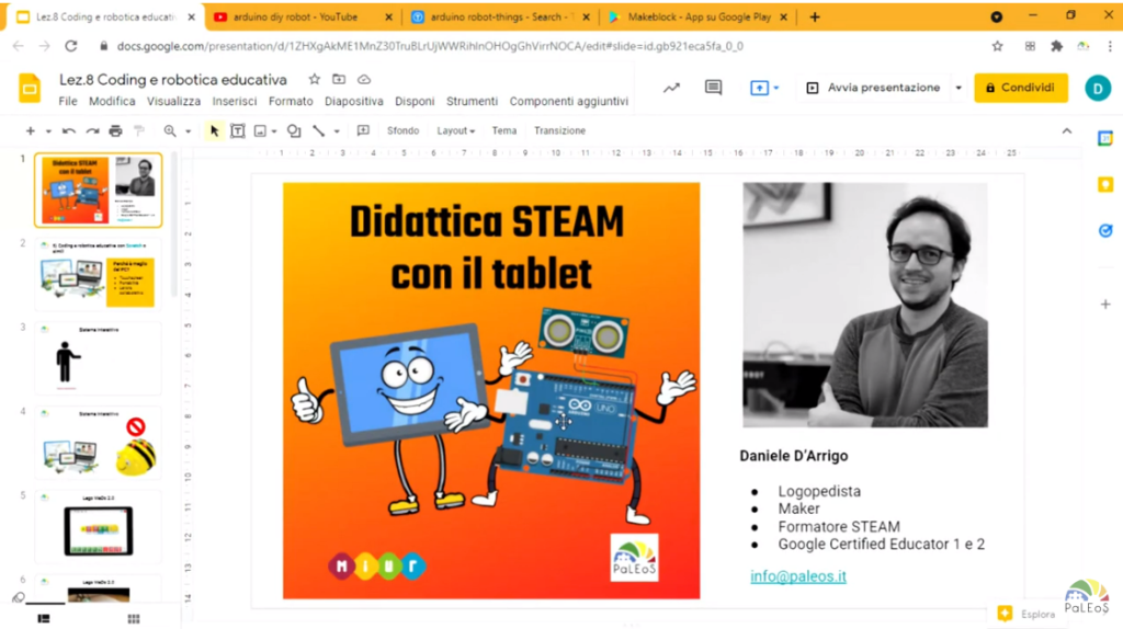 8 Coding e robotica educativa - PaLEoS Formazione