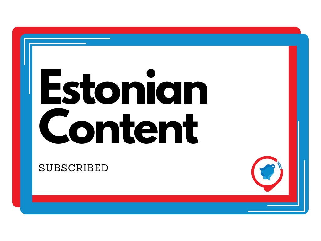 Estonian Content